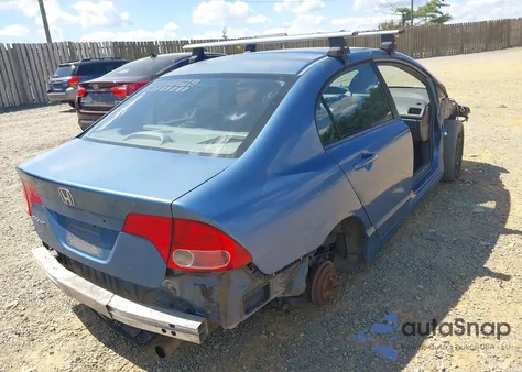 2008 Honda Civic Lx from USA, damaged, VIN 1HGFA16518L086169